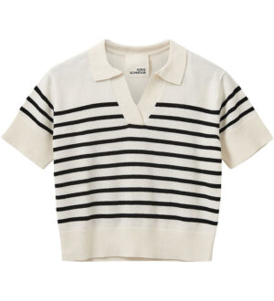 Sofie Schnoor Polo - Uld - Off White/Sort