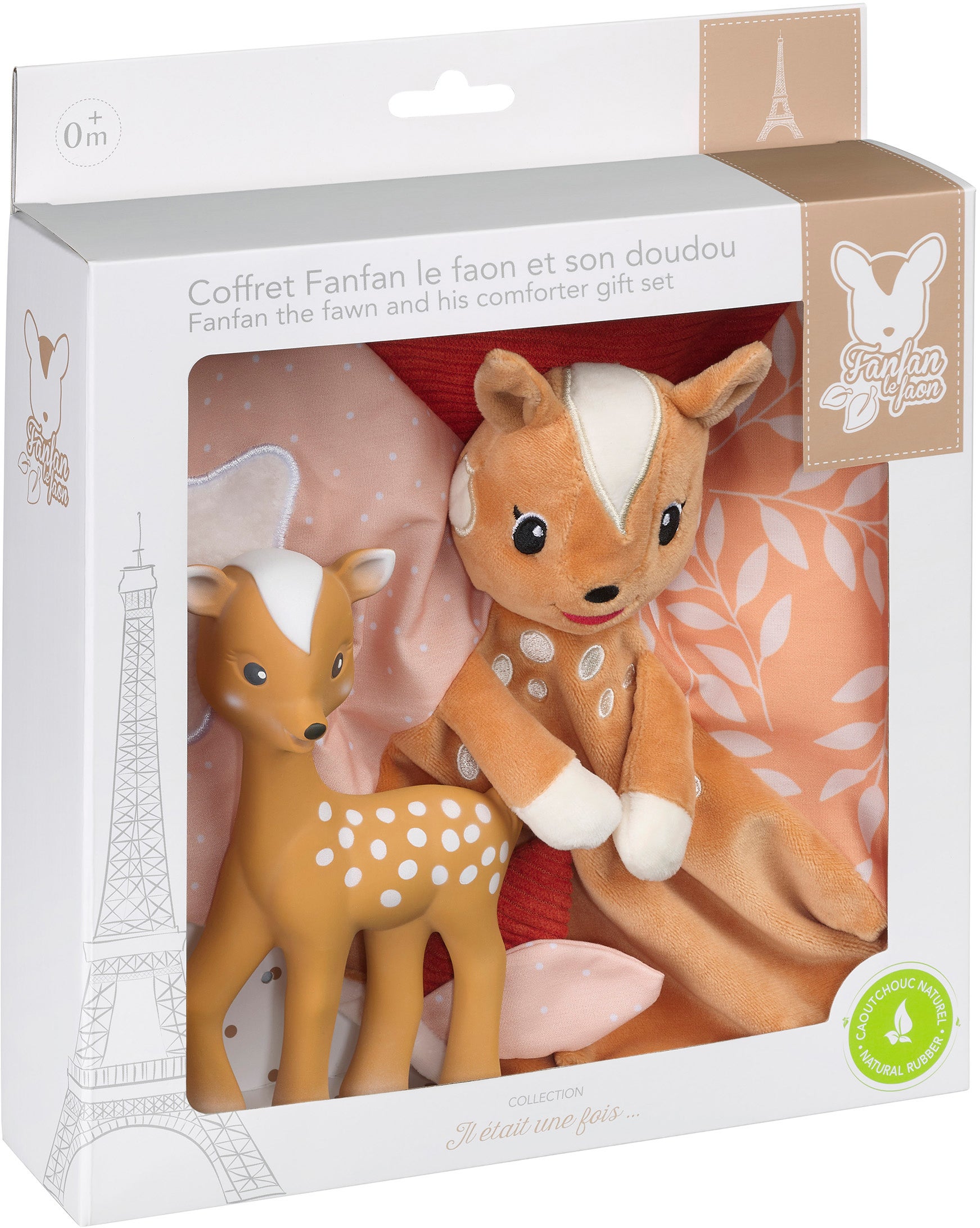 Sophie the Giraffe Dådyr Gavesæt Nusseklud, Brun Sophie the Giraffe Dådyr Gavesæt Nusseklud, Brun