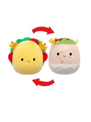 Squishmallows - 13 cm P20 Flip A Mallows - Tex Taco/Bernardo Burrito