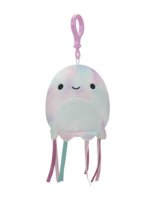 Squishmallows - 9 cm Plush P14 Clip On - Krissa the Jellyfish