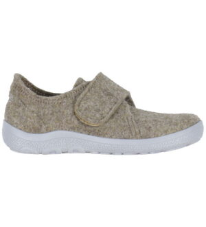 Superfit Hjemmesko - Uld - Happy - Beige/Grå