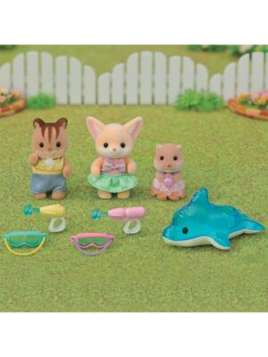 Sylvanian Families Børnehavevenner - Badebassin Trio