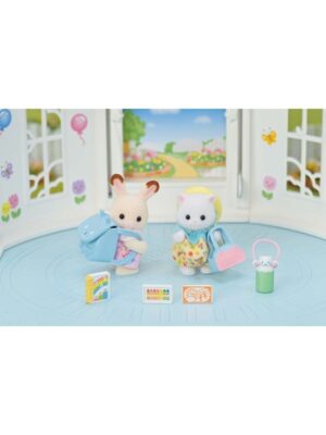 Sylvanian Families Vuggestue-venner - Walk Along Duo