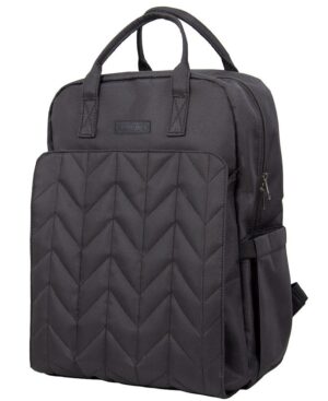 Tineo Pusletaske Rygsæk, Quilt Svart