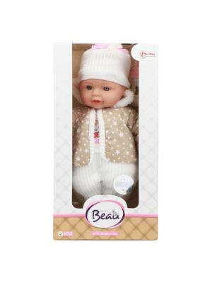Toi-Toys - Lovely Baby Baby Doll Winter Clothes and Bottle