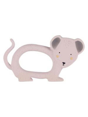 Trixie Baby Natural Rubber Grabbing Toy - Mrs. Mouse
