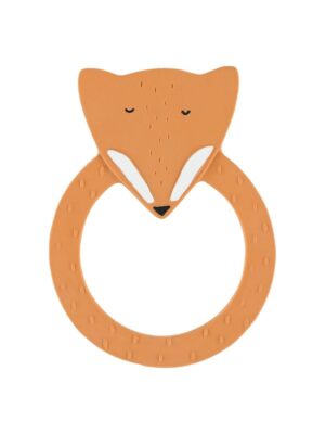 Trixie Baby Natural Rubber Round Teething Ring - Mr. Fox