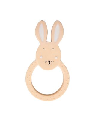 Trixie Baby Teething Ring Round - Mrs. Rabbit