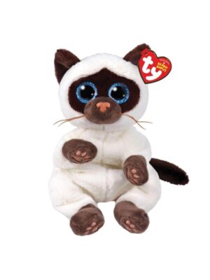 Ty Beanie Babies Bellies Miso Siames Cat 15cm