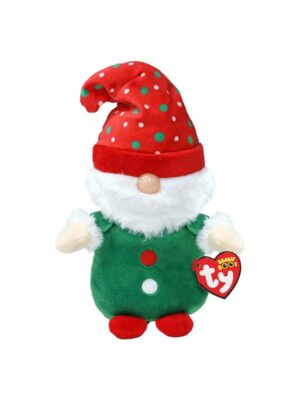 Ty Beanie Boo's Christmas Gnome Gnolan Elf 15cm