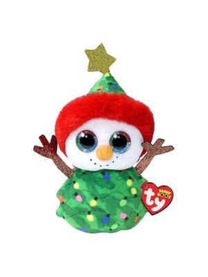 Ty Beanie Boo's Christmas Snowman Garland 15cm