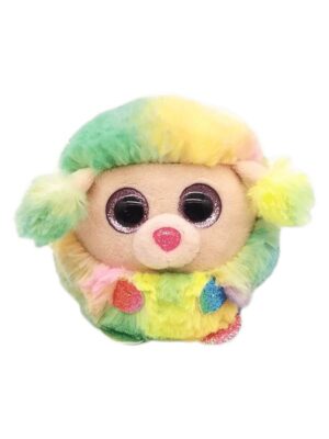 Ty Teeny Puffies Rainbow Poodle 10cm