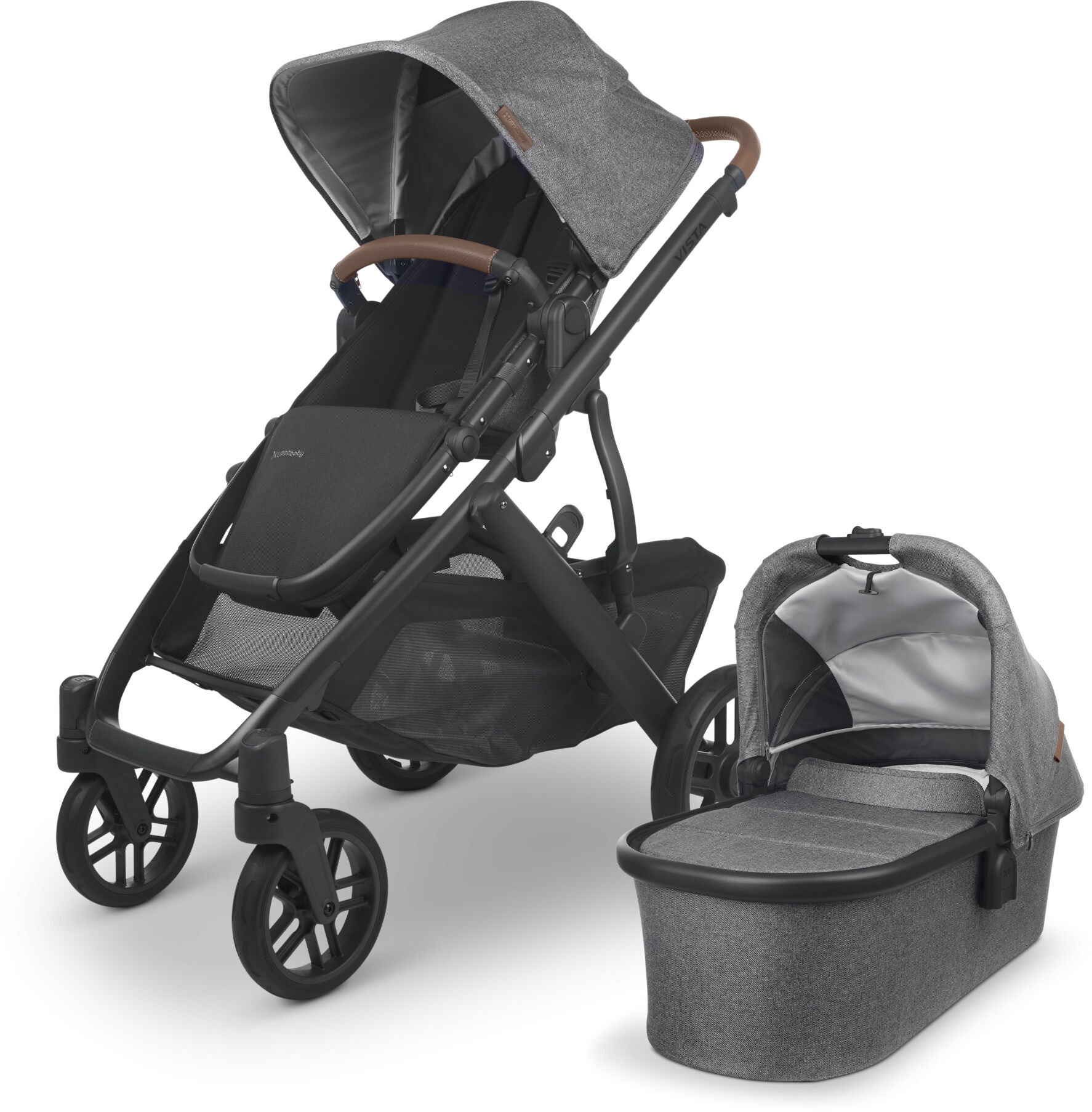 UPPAbaby VISTA V2 Duovogn, Greyson Black UPPAbaby VISTA V2 Duovogn, Greyson Black