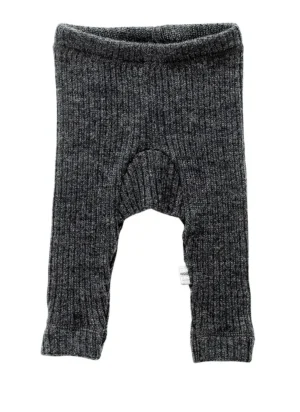 Uld Leggings - grå - 80