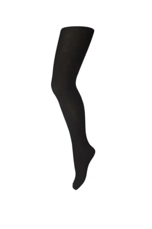 Uld Strømpebukser - 8-Black - 100