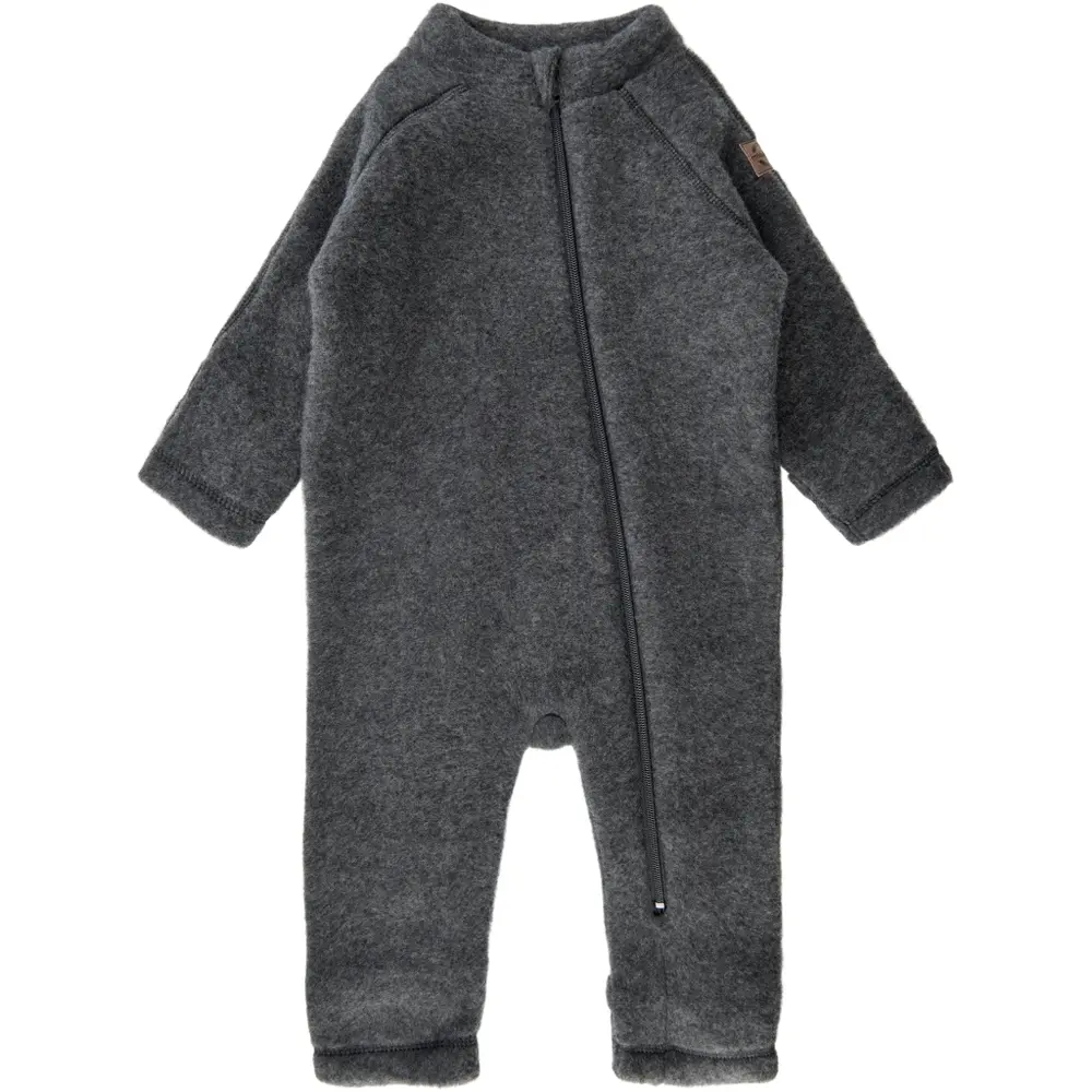 Uld heldragt - Anthracite Melange - 104 Uld heldragt - Anthracite Melange - 104
