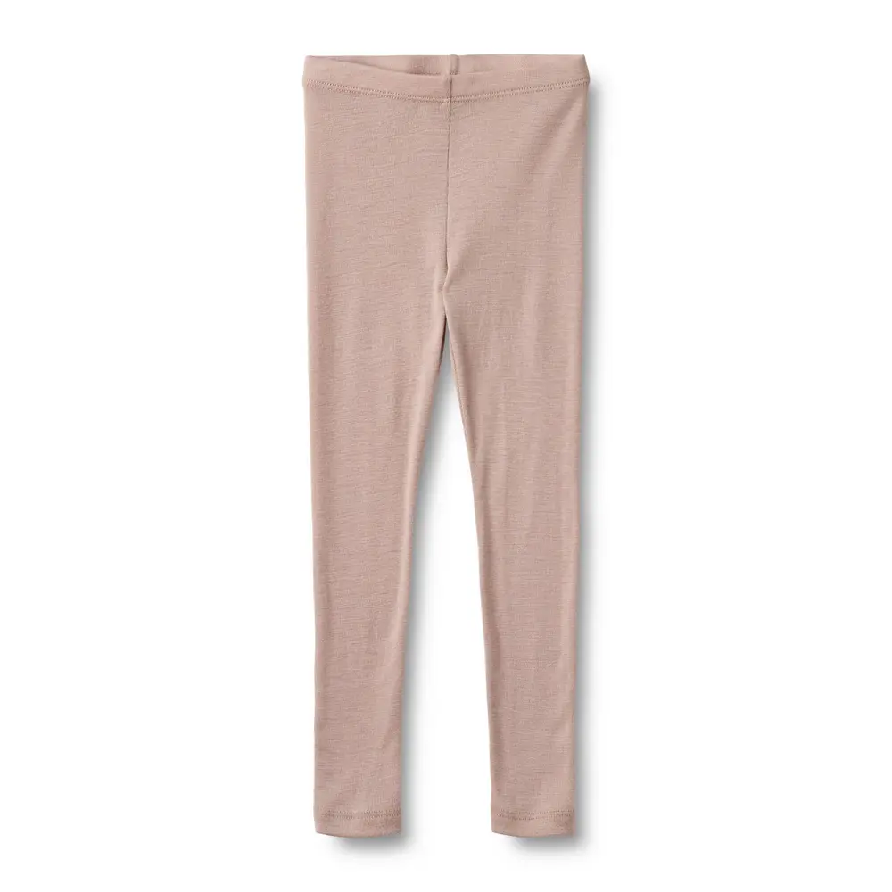 Uld leggings Agi - Dry Rose - 128 Uld leggings Agi - Dry Rose - 128