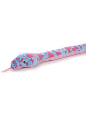 Wild Republic Colourful Plush Snake Butterfly 137 cm