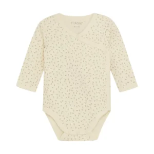Wrap Body Langærmet - Sesame - 62