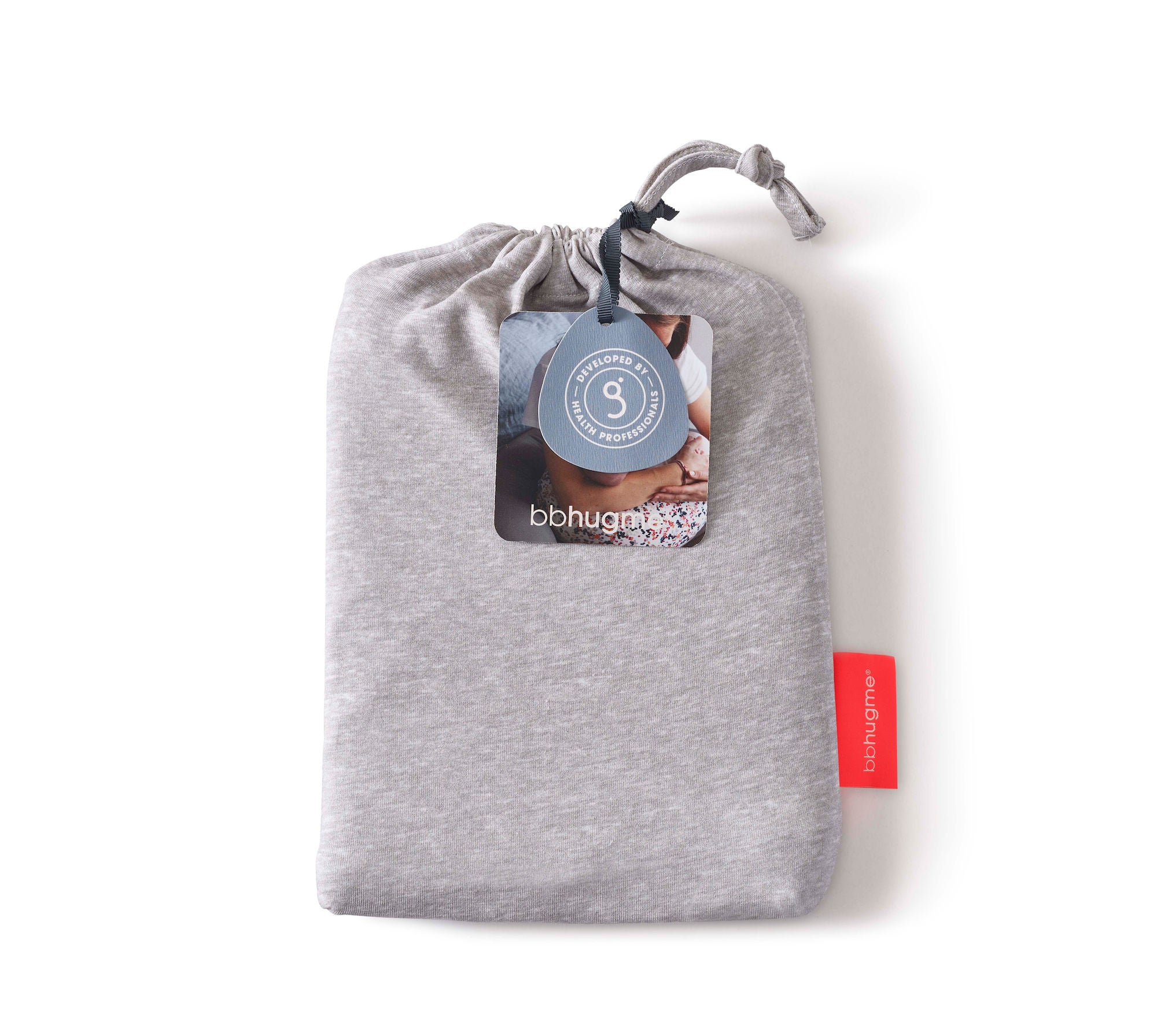 bbhugme Ammepude Betræk, Grey Melange bbhugme Ammepude Betræk, Grey Melange