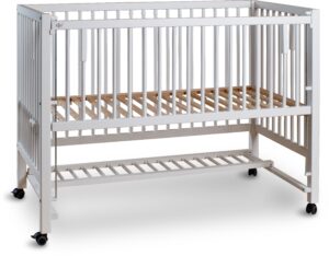 tiSsi XXL Bedside Crib HAJO 120x60, Hvid
